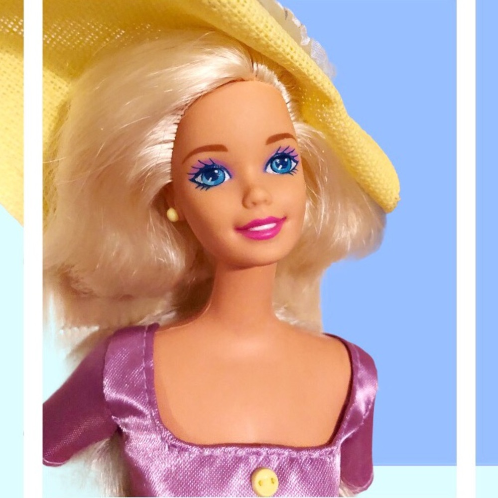 Blonde Spring Blossom Barbie